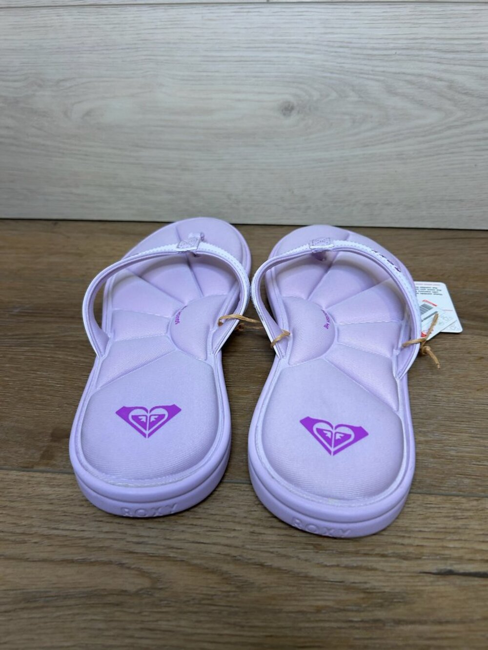 Roxy Women Rays Flat Flip Flop Thong Sandals Purple Violet Size 10 NWT - Picture 5 of 8